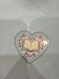Sticker Heart Book