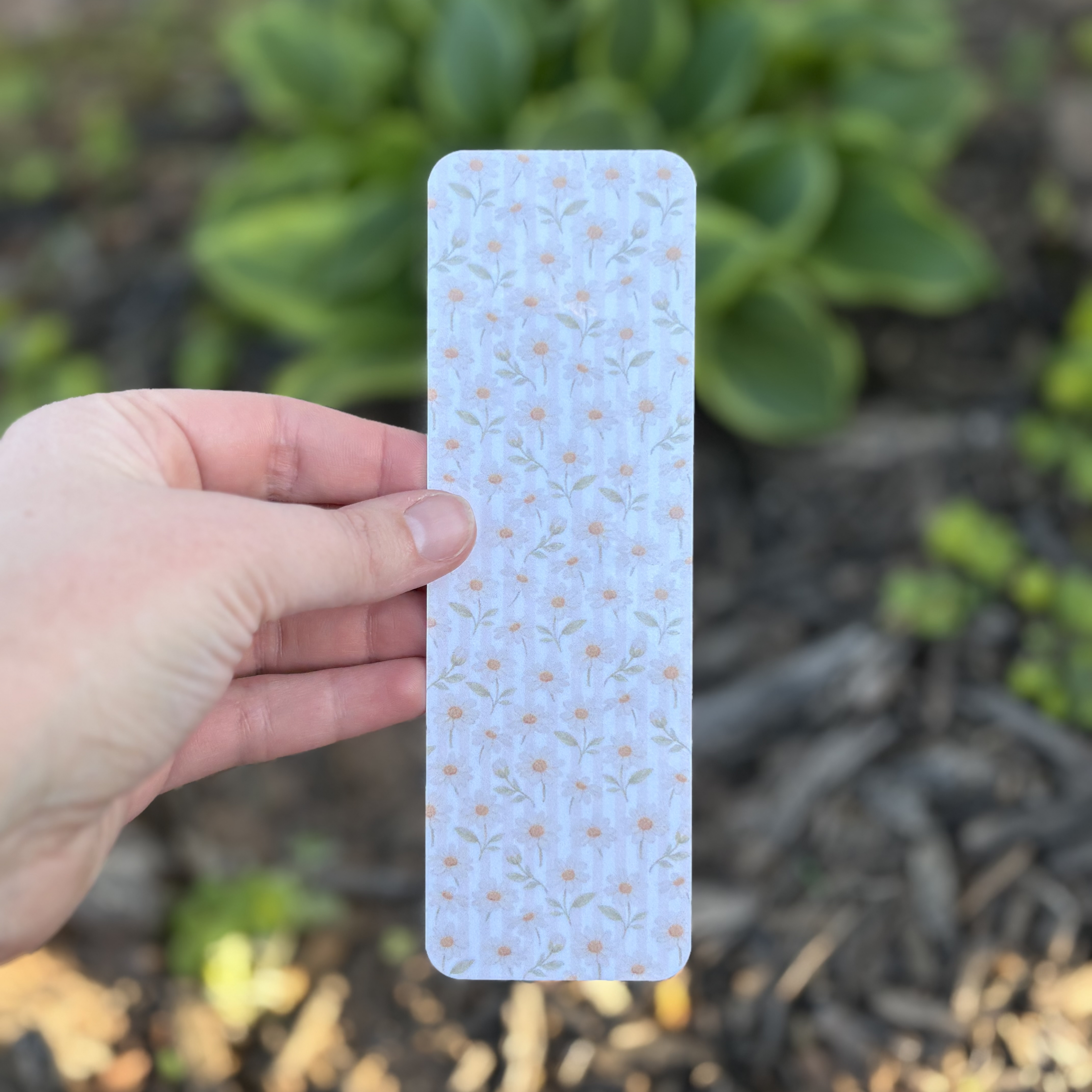 Bookmark Striped Daisy's