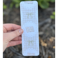 Bookmark Green Gingham Green Bows