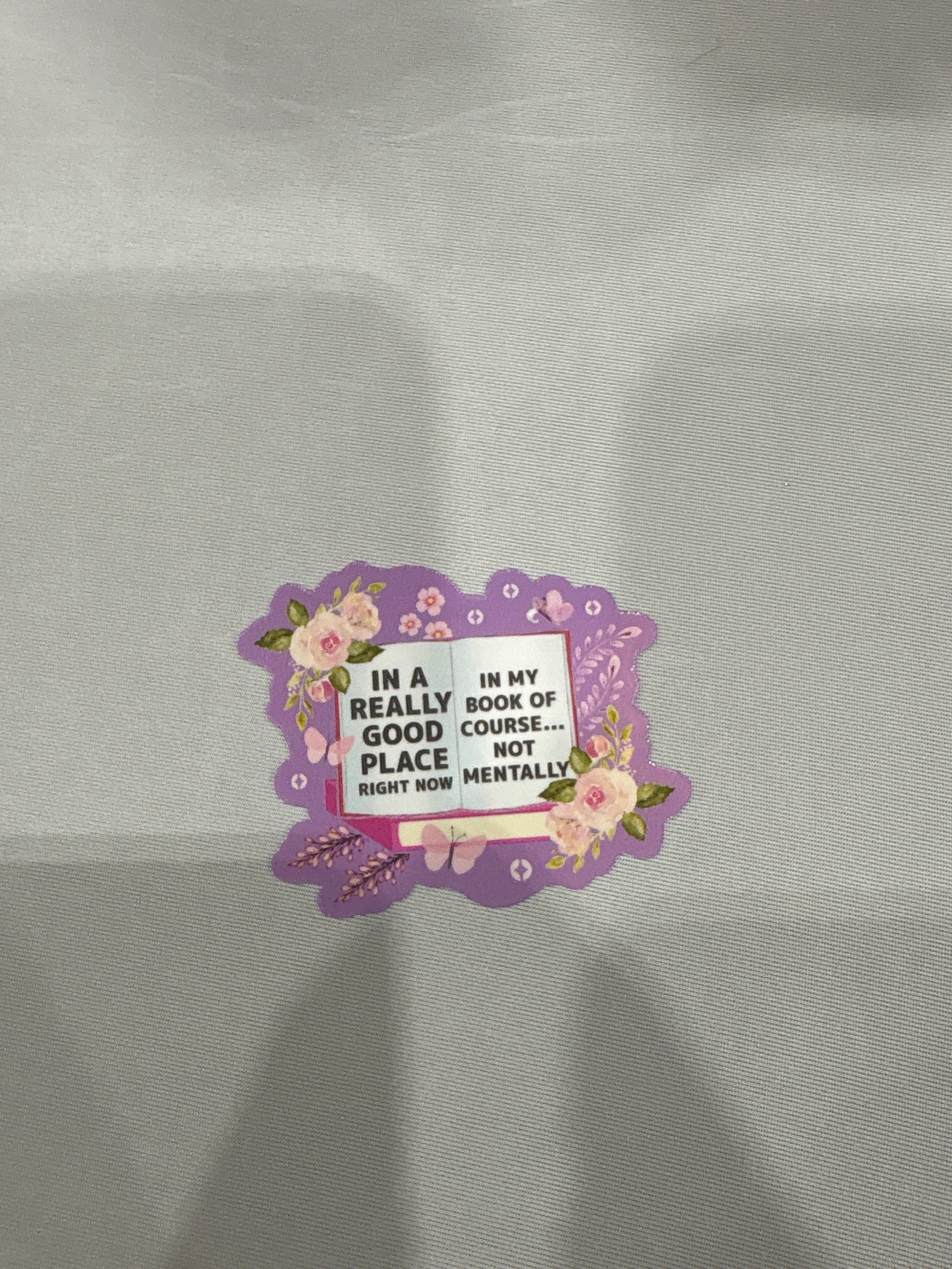 Sticker Good Place Book