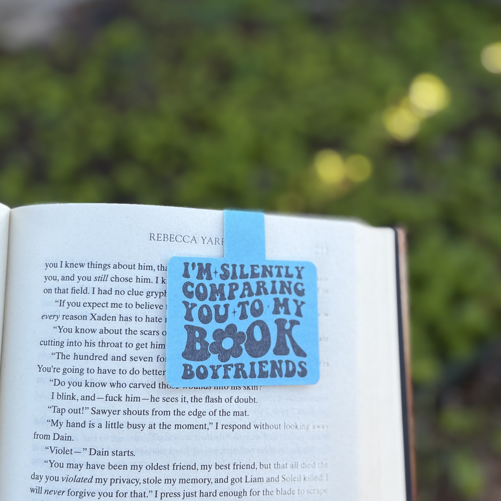 Magnetic Bookmark Comparing Boyfriend