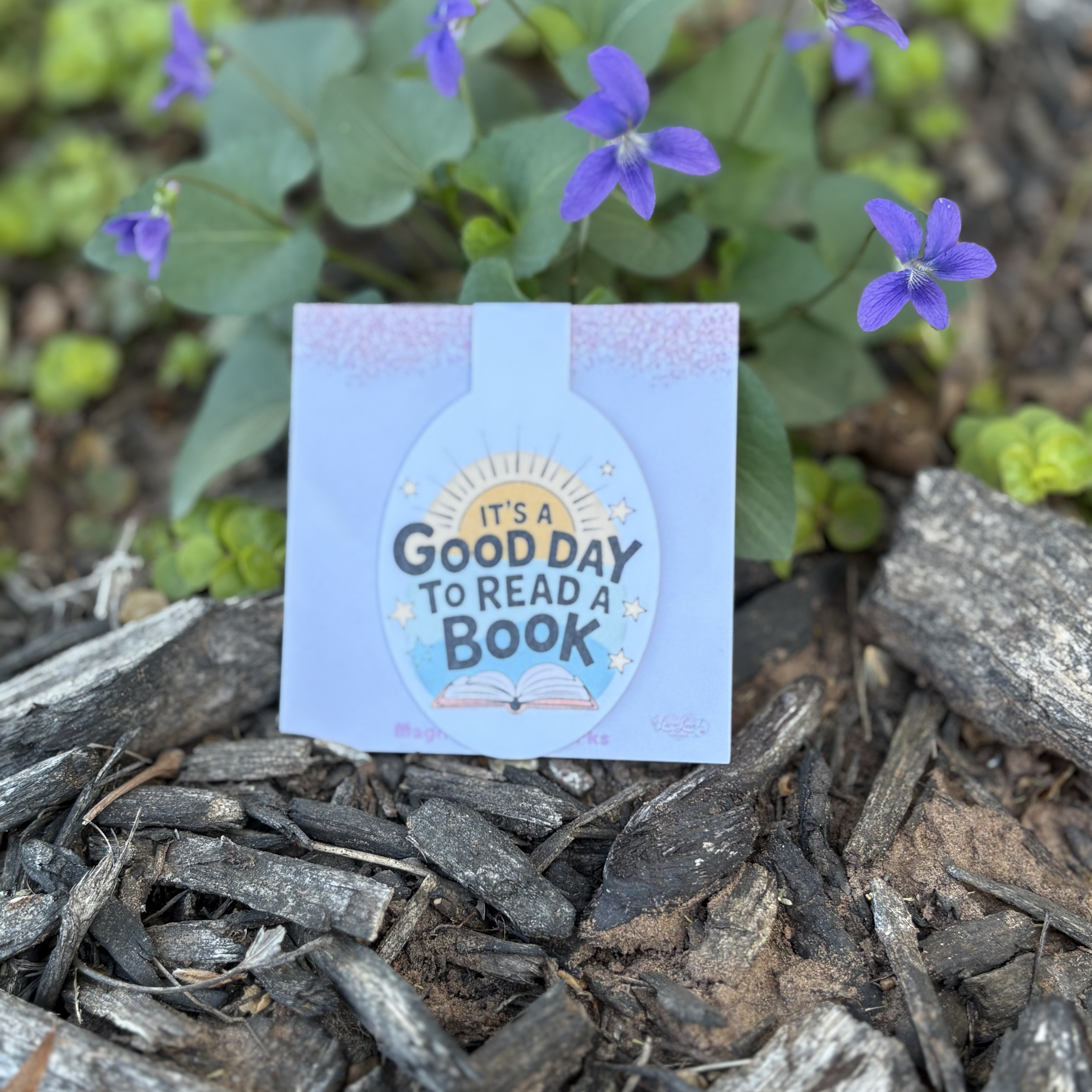 Magnetic Bookmark Good Day