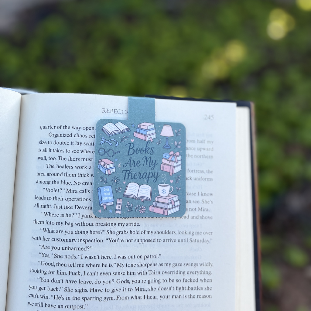 Magnetic Bookmark Book Therapy