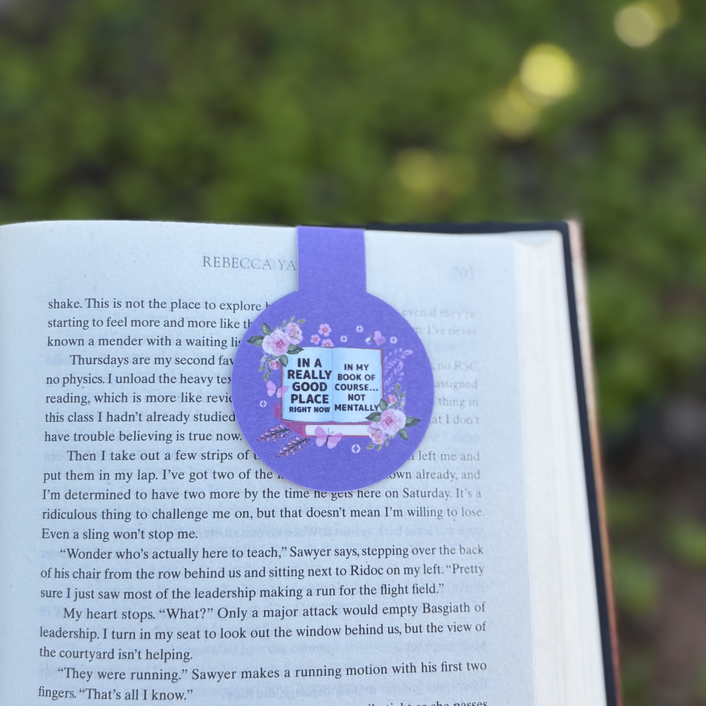 Magnetic Bookmark Good Place Book