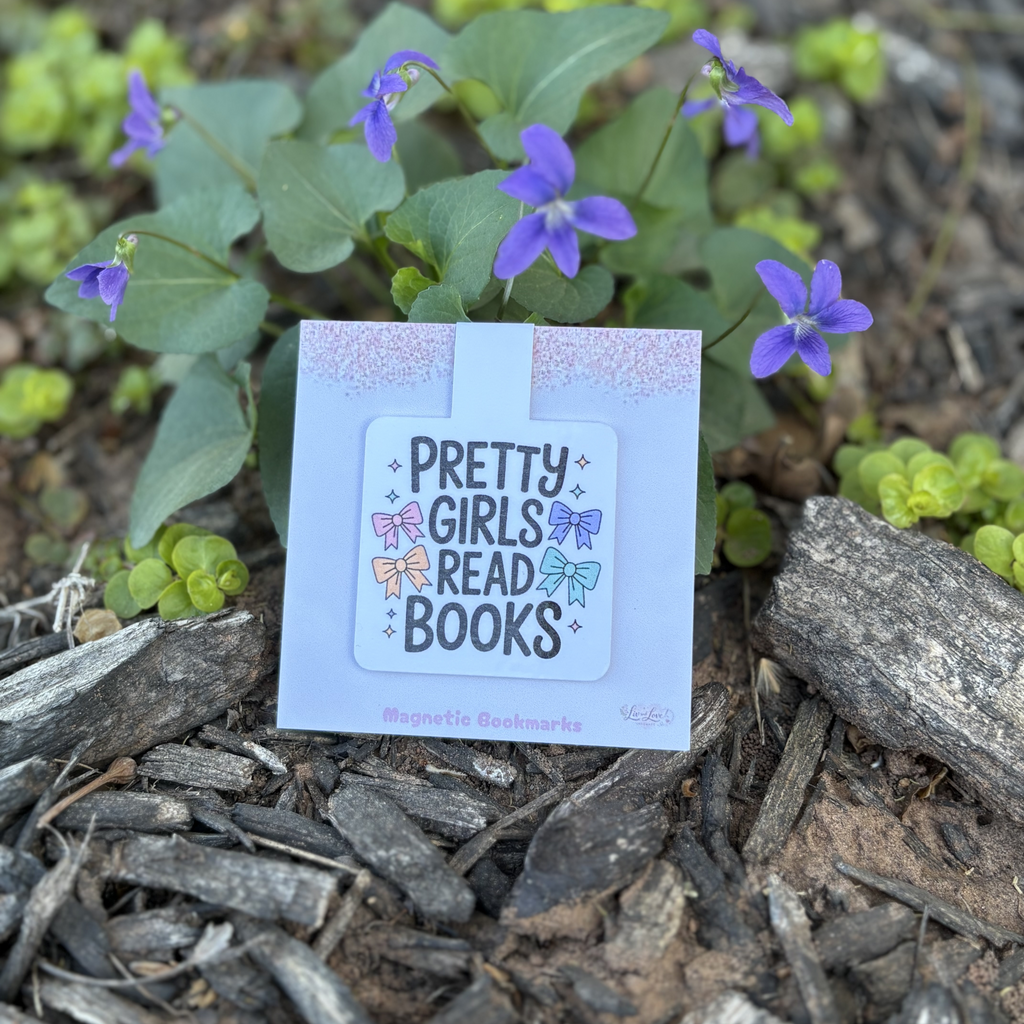 Magnetic Bookmark Pretty Girls Read