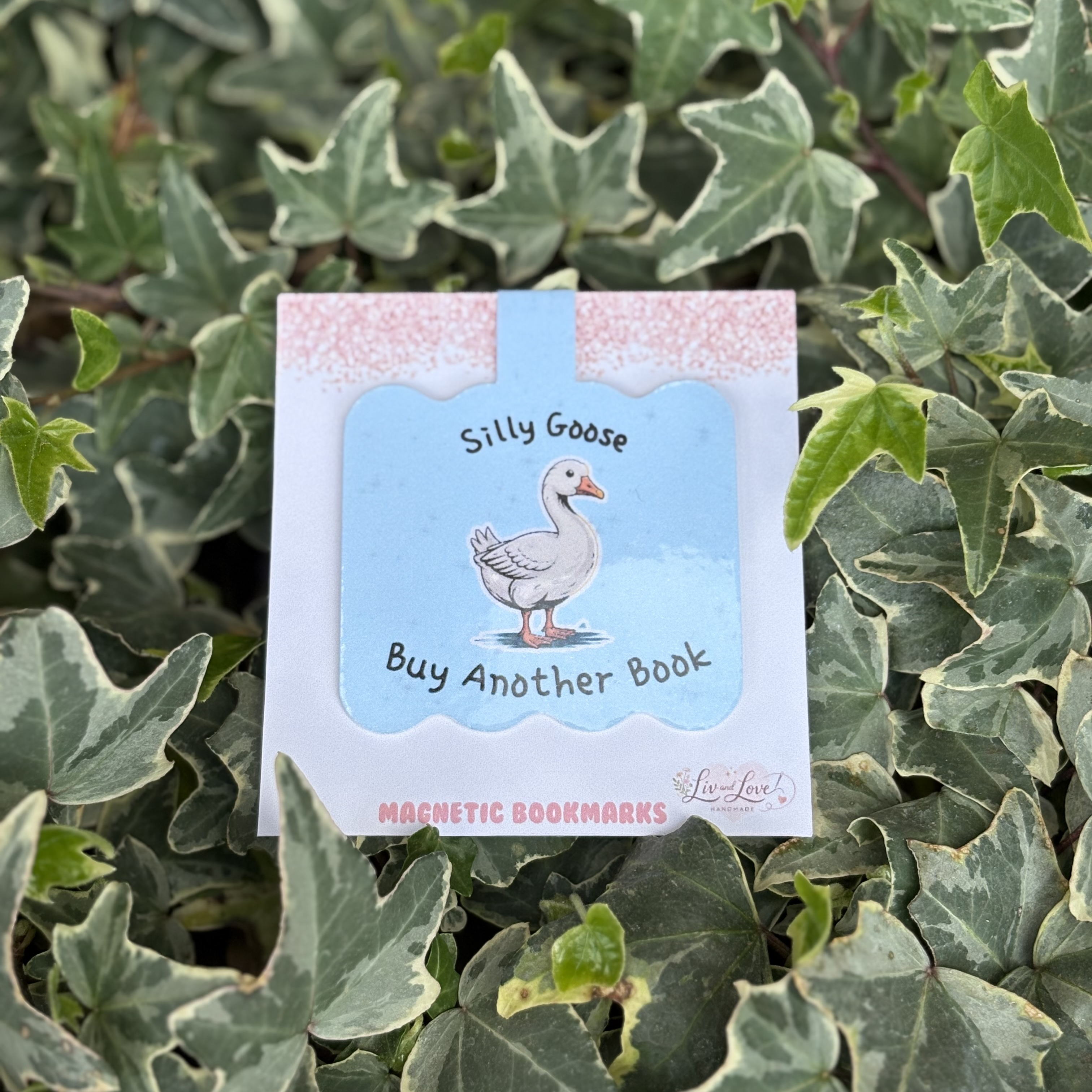 Magnetic Bookmark Silly Goose Book