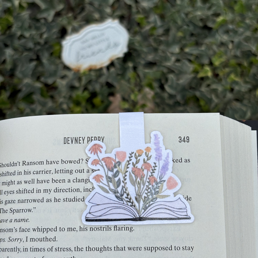 Magnetic Bookmark Wildflowers