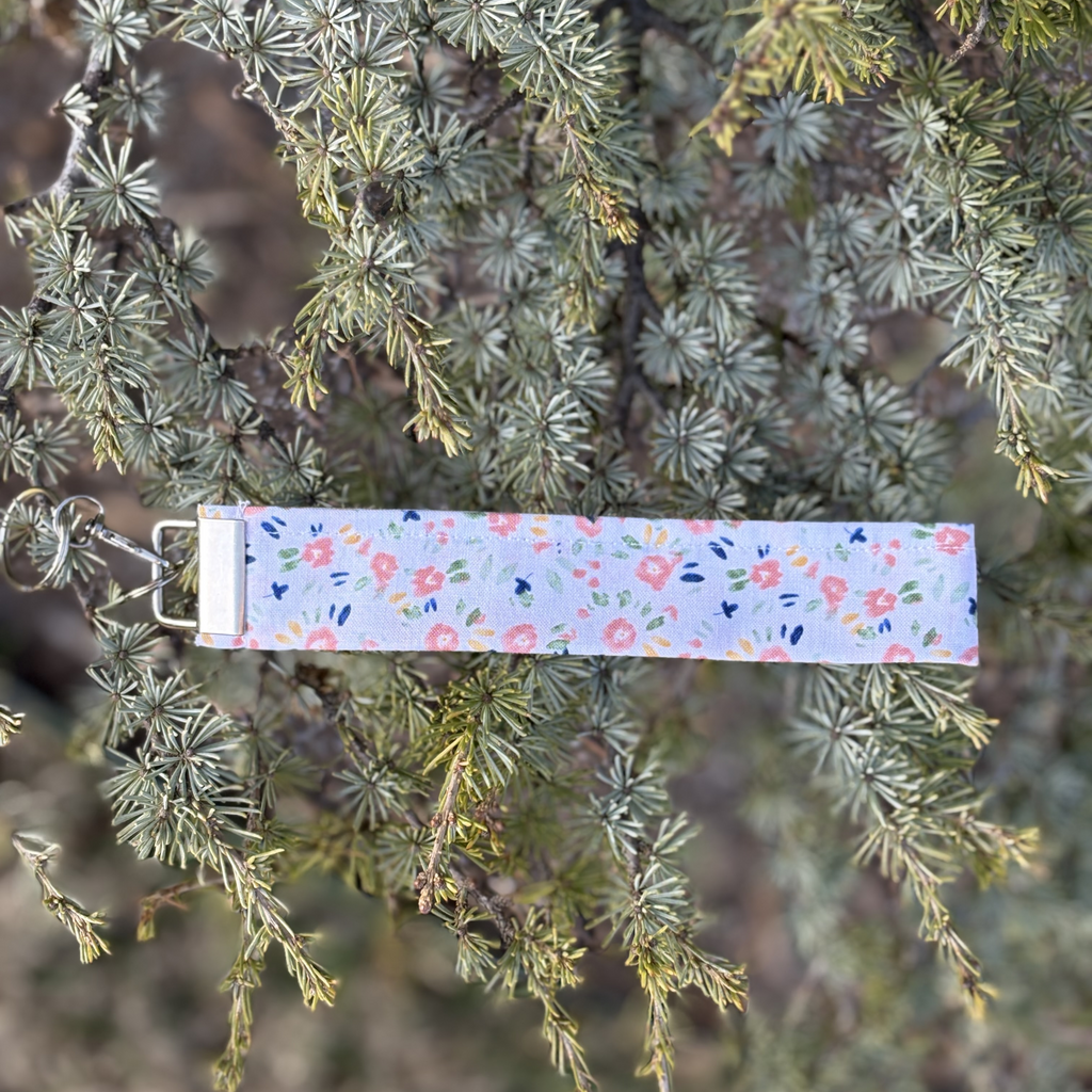 Keychain Pink Floral