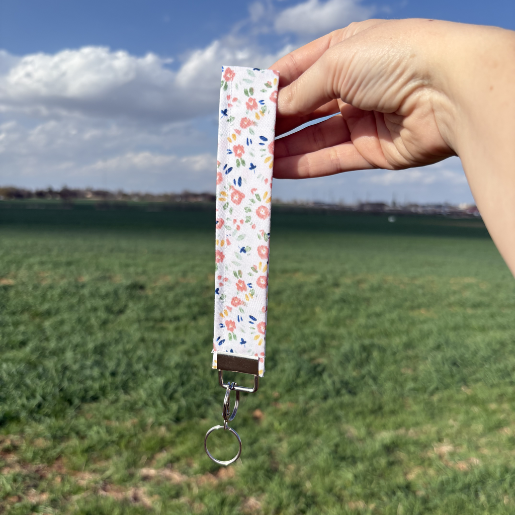 Keychain Pink Floral